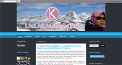 Desktop Screenshot of lailakamilia.com