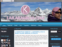 Tablet Screenshot of lailakamilia.com